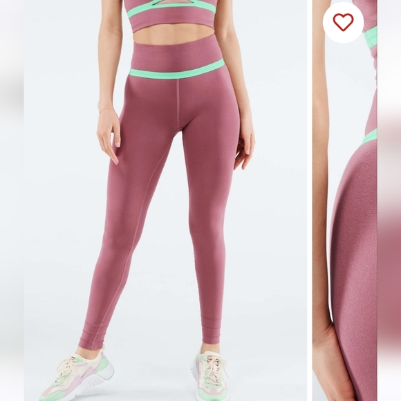 Fabletics Pants - NWOT•Fabletics high-waisted cut-out leggings (L)